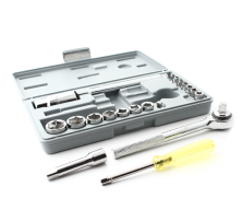 Набор головок и комплектующих 21ед. 1/4", 3/8" Drop Forged INTERTOOL HT-2222