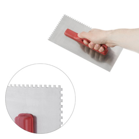 Затирка cтальная оцинкованная INTERTOOL KT-0004