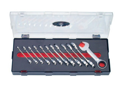 Набор ключей трещоточных мини 12 пр. (код K51216)