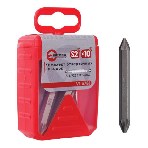 Комплект отверточных насадок INTERTOOL VT-5786