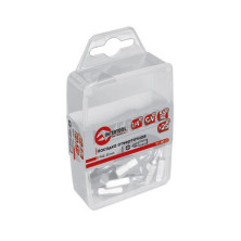 Комплект отверточных насадок PH0 1/4"x25мм INTERTOOL VT-0010