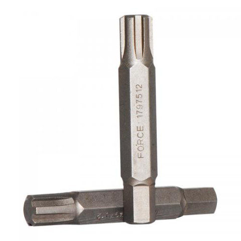 10 мм Бита Ribe M12, L=75 мм (FORCE 1797512)