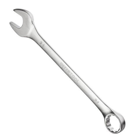 Ключ комбинированный Cr-V INTERTOOL HT-1224