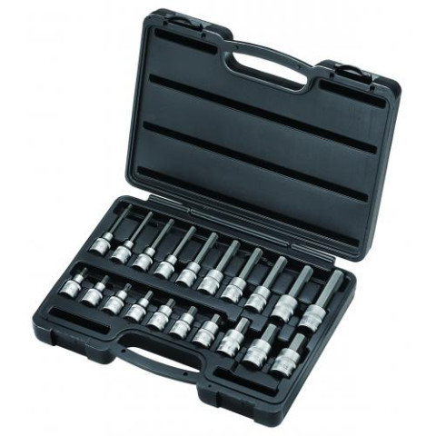 1/2 Набор головок-бит 6-гр. 20 пр. (5-17 мм) (FORCE 4206)