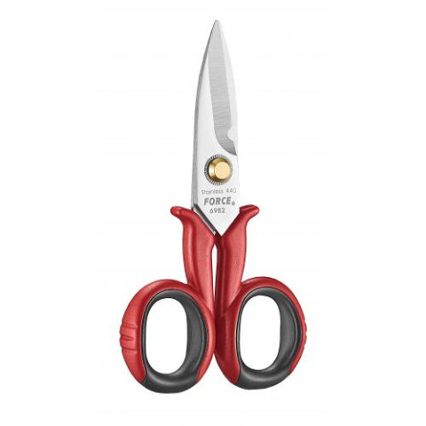 Ножницы по металлу L=145 мм (FORCE 6982)