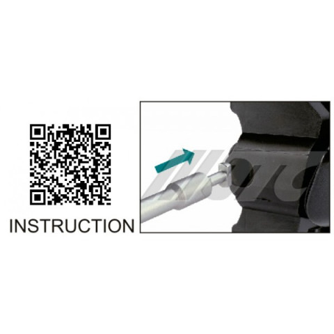 Приспособление для снятия и установки наружной ручки двери VAG