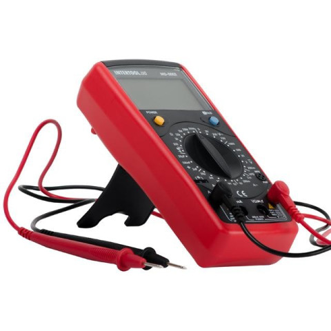 Мультиметр цифровой CAT III-600В/CAT II-1000В INTERTOOL MD-0002