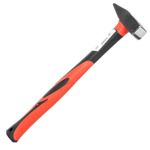 Молоток 300г ручка из фибергласса INTERTOOL HT-0203