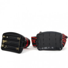 Фонарь налобный светодиодный сверхмощный, три режима работы, 3 Вт, батарейки 3 ААА. INTERTOOL LB-0303