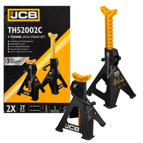 Подставка ремонтная 2т (h min 278mm, h max 425mm), к-т 2шт JCB-TH52002C