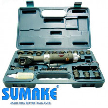 1/2 Пневмотрещотка угловая (34 Нм) с ударными головками (8-21 мм) (SUMAKE ST-5510K)