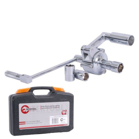 Ключ баллонный роторный для легковых автомобилей INTERTOOL XT-0003