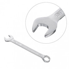 Ключ комбинированный 20мм Cr-V, покрытие сатин-хром; PROF DIN3113 INTERTOOL XT-1020