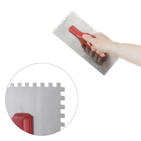 Затирка cтальная оцинкованная INTERTOOL KT-0005