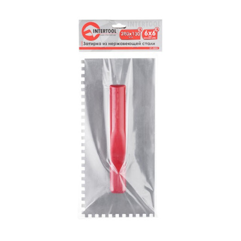 Затирка cтальная оцинкованная INTERTOOL KT-0005