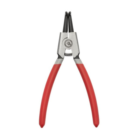 Щипцы для снятия и установки стопорных колец изогнутые на разжим INTERTOOL HT-7008