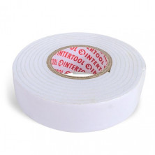 Скотч двухсторонний 19 мм*1.5 м на вспененной основе INTERTOOL KT-0971