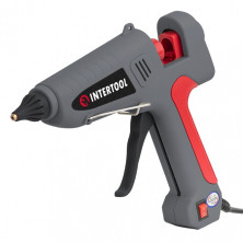 Пистолет клеевой 100(300)Вт, 230В, 215-230°C под стержни 10.8-11.5мм, 13-30 г/мин., выключатель INTERTOOL RT-1106