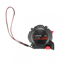 Рулетка с металлическим полотном покрытым нейлоном и магнитами на зацепе 5м*19мм STORM INTERTOOL MT-0825