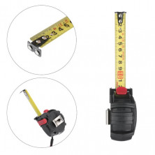 Рулетка с металлическим полотном покрытым нейлоном и магнитами на зацепе 5м*19мм STORM INTERTOOL MT-0825