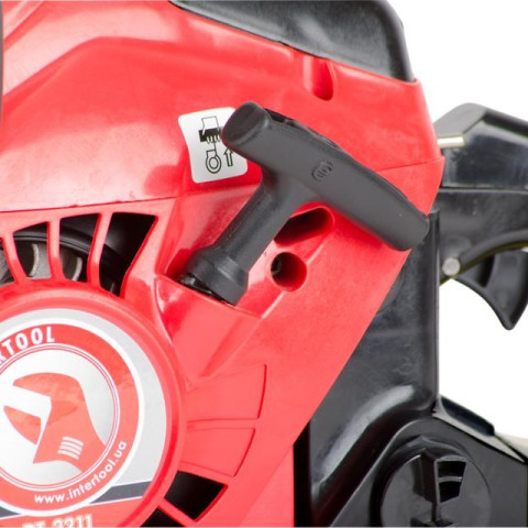 Бензопила (мотопила) цепная, 2.6кВт, объем 58 cм3, шина 45 см, цепь 0.325" INTERTOOL DT-2211