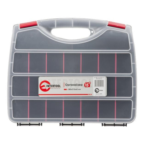 Органайзер пластиковый INTERTOOL BX-4002