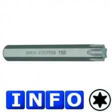 10 мм Бита Torx T25, L=75 мм (INFO 9767525 I)