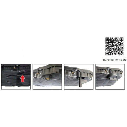 Набор переходников для заправки АКПП MERCEDES BENZ 9G-TRONIC