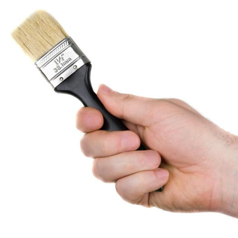 Кисть флейцевая 1,5” INTERTOOL KT-1336