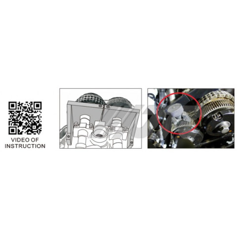 Набор фиксаторов для установки фаз ГРМ BMW S54