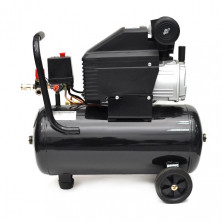 Компрессор 24 л, 1,1 кВт, 220 В, 8 атм, 190 л/мин INTERTOOL PT-0020