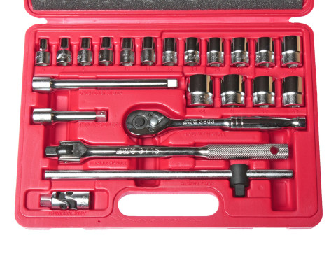 Набор головок 3/8" 22ед.