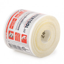 Шлифовальная шкурка на бумажной основе К240, 115мм*50м. INTERTOOL BT-0825