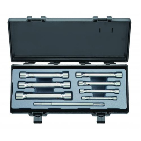 Набор ключей трубчатых с воротком 8 пр. (6-19 мм) (код 50817)