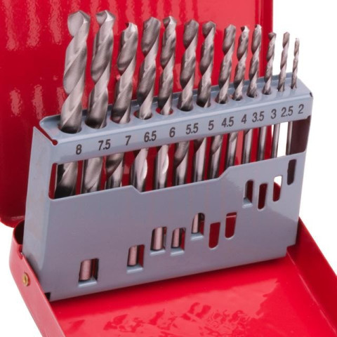 Набор сверл по металлу HSS INTERTOOL SD-0114