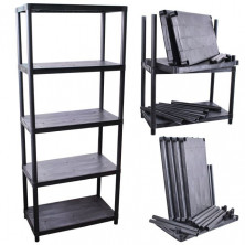 Стеллаж сборный пластиковый INTERTOOL BX-7028