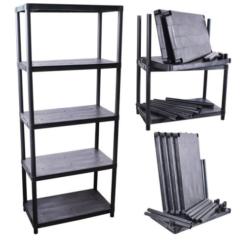 Стеллаж сборный пластиковый INTERTOOL BX-7028