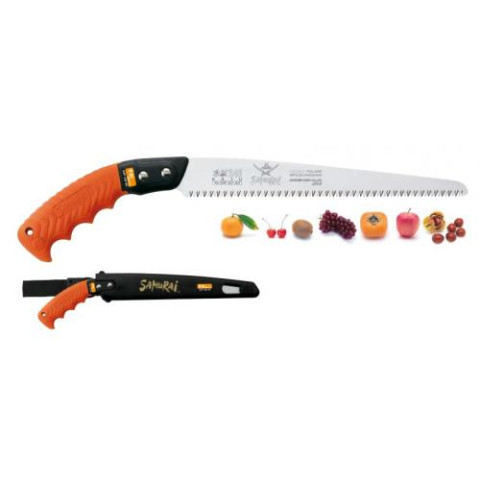 Пила с прямым полотном в чехле, с поясным креплением (L=240 мм/2,5 мм)