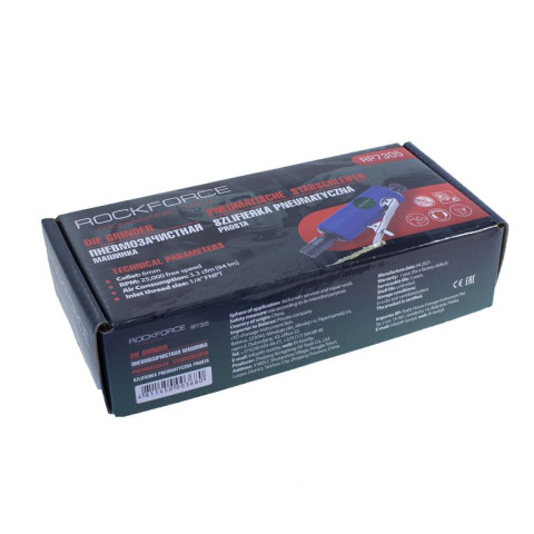 Пневмозачистная машинка с прорезиненной рукояткой RF-RP7305