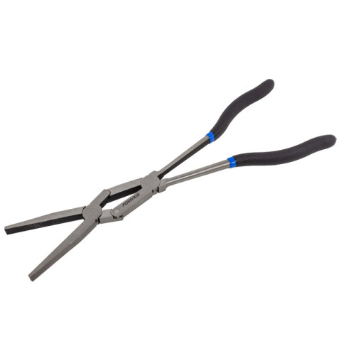 Плоскогубцы с удлиненными рукоятками и двойным шарнирным механизмом CR-V 13"-325мм, на пластиковом держателе Forsage F-5047PX6