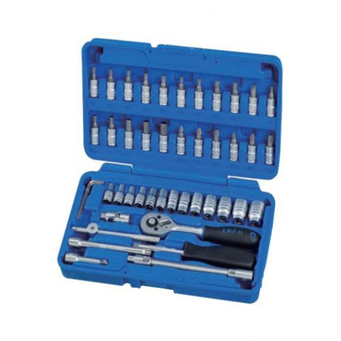 1/4 Набор инструмента 12-гр. 46 пр. (4-14 мм) (INFO 8461-9 I)