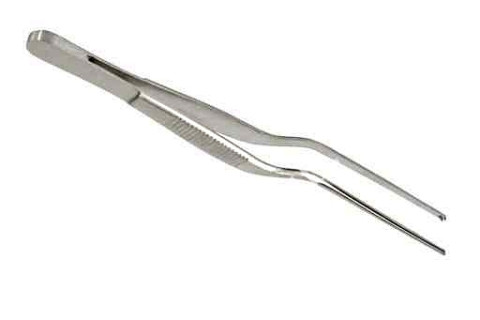 Пинцет Z-образный L=140 мм (код 6945140)
