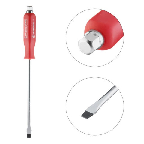 Отвертка ударная SL9x200мм INTERTOOL HT-0485