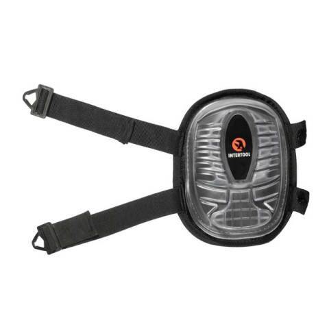 Наколенники защитные, противоскользящие накладки из ПВХ, ткань 600D, гелевые подушки, неопреновые ремни [] INTERTOOL SP-0052