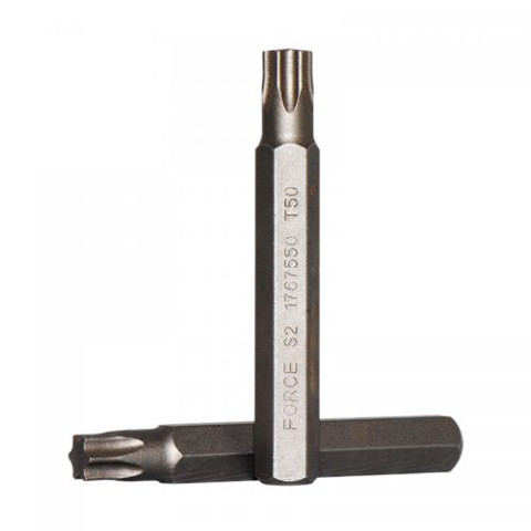 10 мм Бита Torx T50, L=75 мм (FORCE 1767550)