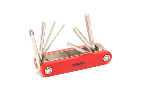 Набор инструментов для обслуживания велосипеда 27пр.+держатель фляги,в тубе(черный)