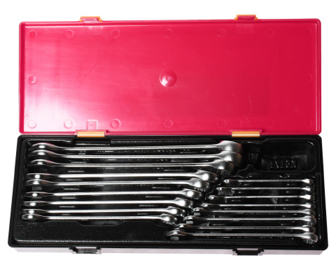 Набор ключей рожково-накидных 6-23мм., европейский стандарт 17ед.