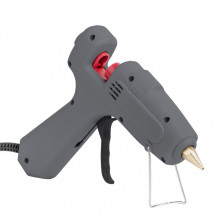 Пистолет клеевой 80(245)Вт, 230В, 215-230°C под стержни 10.8-11.5мм, 13-30 г/мин., выключатель. INTERTOOL RT-1104