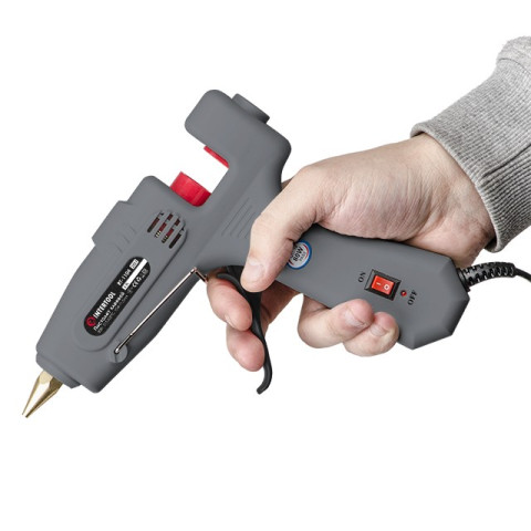 Пистолет клеевой 80(245)Вт, 230В, 215-230°C под стержни 10.8-11.5мм, 13-30 г/мин., выключатель. INTERTOOL RT-1104