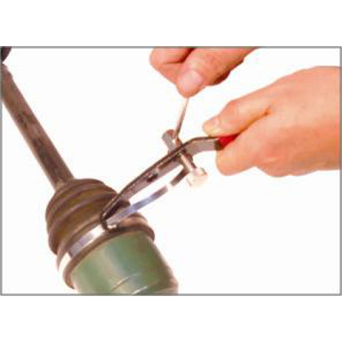 Приспособление для установки хомутов ШРУСа